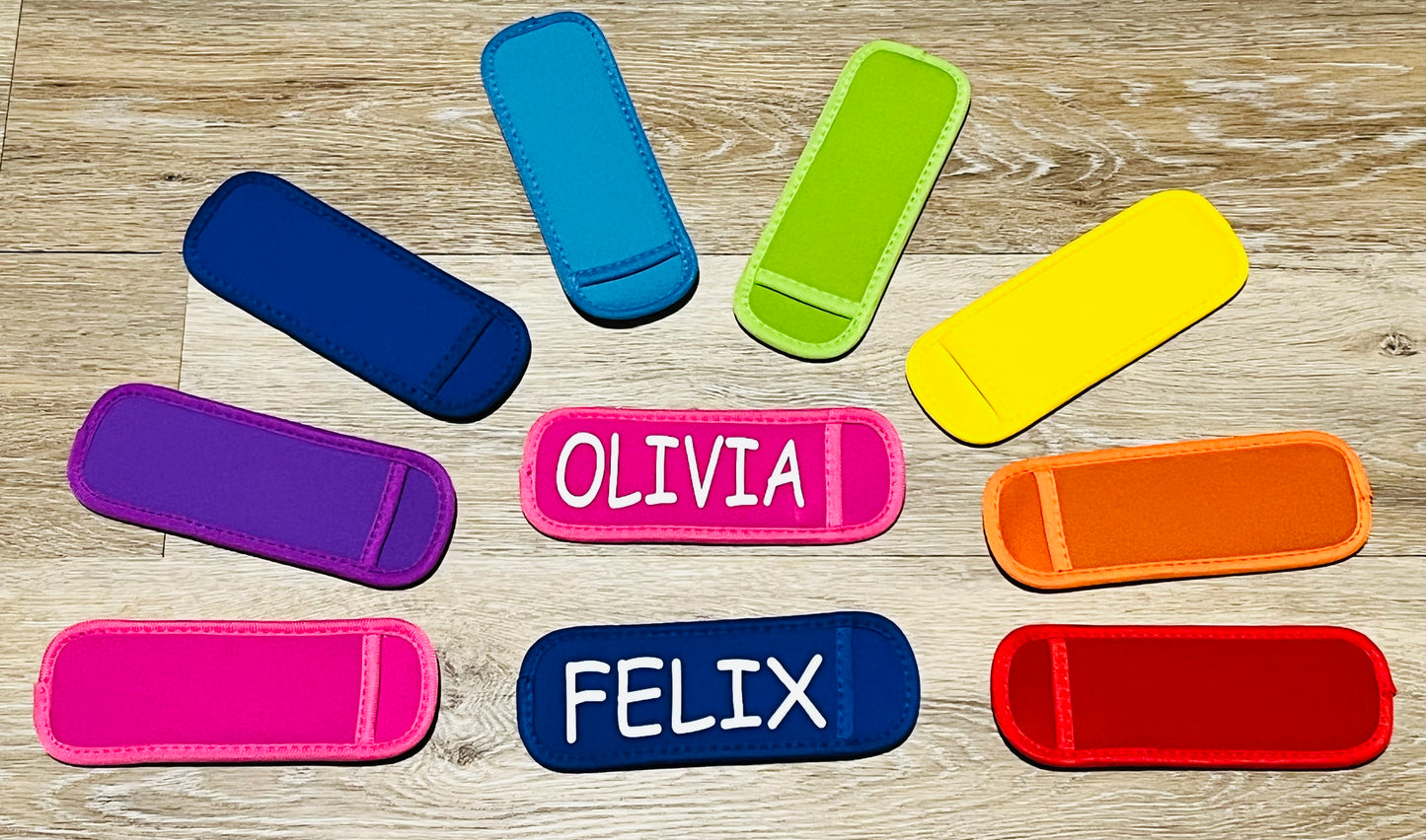Personalized Ice Pop Holder